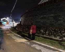 LAWATAN TURUN PADANG DATUK BANDAR KE LOKASI TANAH RUNTUH