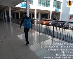 PEMBERSIHAN DAN SEMBURAN NYAHKUMAN (DISINFEKSI) KAWALAN NOVEL CORONAVIRUS COVID -19