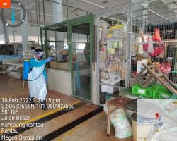  PEMBERSIHAN DAN SEMBURAN NYAHKUMAN (DISINFEKSI) KAWALAN NOVEL CORONAVIRUS COVID -19