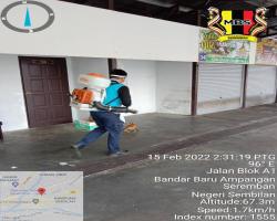 PEMBERSIHAN DAN SEMBURAN NYAHKUMAN (DISINFEKSI) KAWALAN NOVEL CORONAVIRUS COVID -19