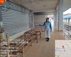  PEMBERSIHAN DAN SEMBURAN NYAHKUMAN (DISINFEKSI) KAWALAN NOVEL CORONAVIRUS COVID -19