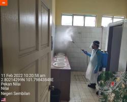 PEMBERSIHAN DAN SEMBURAN NYAHKUMAN (DISINFEKSI) KAWALAN NOVEL CORONAVIRUS COVID -19