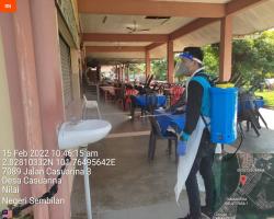 PEMBERSIHAN DAN SEMBURAN NYAHKUMAN (DISINFEKSI) KAWALAN NOVEL CORONAVIRUS COVID -19