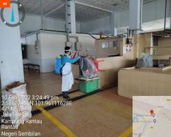  PEMBERSIHAN DAN SEMBURAN NYAHKUMAN (DISINFEKSI) KAWALAN NOVEL CORONAVIRUS COVID -19