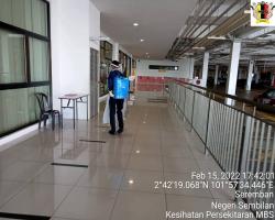 PEMBERSIHAN DAN SEMBURAN NYAHKUMAN (DISINFEKSI) KAWALAN NOVEL CORONAVIRUS COVID -19