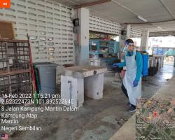 PEMBERSIHAN DAN SEMBURAN NYAHKUMAN (DISINFEKSI) KAWALAN NOVEL CORONAVIRUS COVID -19