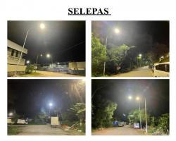 KERJA-KERJA MEMBEKAL DAN MEMASANG SISTEM LAMPU JALAN DI KAWASAN PERINDUSTRIAN RINGAN SRI SENAWANG (FASA 2)