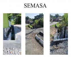 LAPORAN KERJA-KERJA MENURAP SEMULA JALAN DAN MEMBAIKPULIH LONGKANG DI TAMAN DESA RASAH, SEREMBAN