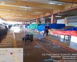 KERJA-KERJA PEMBERSIHAN PASAR