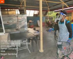 SEMBURAN NYAHKUMAN (DISINFEKSI) KAWALAN NOVEL CORONAVIRUS COVID -19