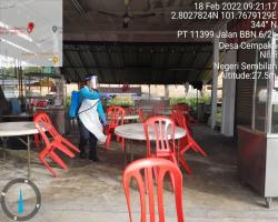  PEMBERSIHAN DAN SEMBURAN NYAHKUMAN (DISINFEKSI) KAWALAN NOVEL CORONAVIRUS COVID -19