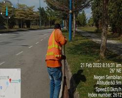 PEMANTAUAN PEMBERSIHAN JALAN-JALAN SELIAAN JKR