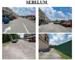 KERJA-KERJA MEMBAIKPULIH DAN MENURAP SEMULA JALAN SERTA KERJA-KERJA BERKAITAN DI LOT KEDAI NILAI PERDANA, NILAI