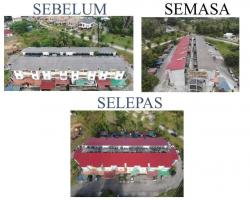 KERJA-KERJA MENGECAT, MENURAP JALAN DAN KERJA-KERJA BERKAITAN DI RUMAH PANGSA TAMAN ZAITON INDAH, DAERAH SEREMBAN