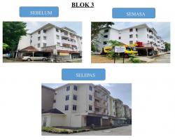 PROJEK PROGRAM TPPM BAGI PANGSAPURI CEMPAKAPURI FASA 1 DAN 2, BLOK 1 HINGGA 3