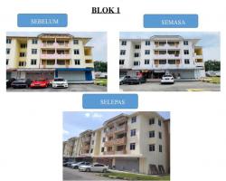 PROJEK PROGRAM TPPM BAGI PANGSAPURI CEMPAKAPURI FASA 1 DAN 2, BLOK 1 HINGGA 3