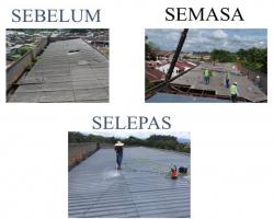 KERJA-KERJA MENAIKTARAF INFRASTRUKTUR (BUMBUNG) DI APARTMENT TAMAN SRI LOOP