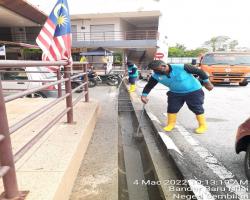 KERJA-KERJA PEMBERSIHAN LONGKANG