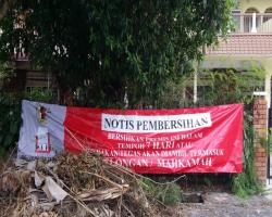 ADUAN AWAM RUMAH KOSONG  TANAH KOSONG  SEMAK SAMUN 