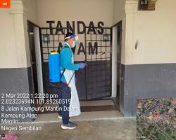  SEMBURAN NYAHKUMAN (DISINFEKSI) KAWALAN NOVEL CORONAVIRUS COVID -19