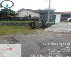 KERJA-KERJA PEMOTONGAN RUMPUT 