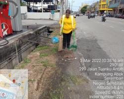 PEMBERSIHAN JALAN-JALAN SELIAAN JKR