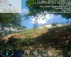 PEMBERSIHAN SEMAK SAMUN  TANAH LOT KOSONG