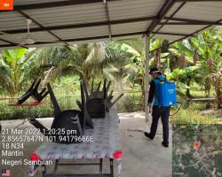 PEMBERSIHAN DAN SEMBURAN NYAHKUMAN (DISINFEKSI) KAWALAN NOVEL CORONAVIRUS COVID -19