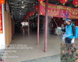 PEMBERSIHAN DAN SEMBURAN NYAHKUMAN (DISINFEKSI) KAWALAN NOVEL CORONAVIRUS COVID -19