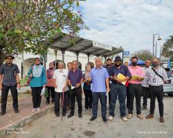 LAWATAN TINJAUAN LALUAN PEJALAN KAKI DI PUSAT BANDAR SEREMBAN