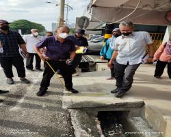 LAWATAN TINJAUAN LALUAN PEJALAN KAKI DI PUSAT BANDAR SEREMBAN