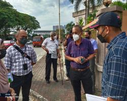 LAWATAN TINJAUAN LALUAN PEJALAN KAKI DI PUSAT BANDAR SEREMBAN