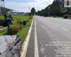 PEMBERSIHAN JALAN-JALAN SELIAAN JKR 