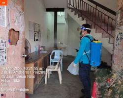 SEMBURAN NYAHKUMAN (DISINFEKSI) KAWALAN NOVEL CORONAVIRUS COVID -19