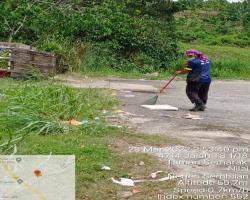 KERJA-KERJA PEMOTONGAN RUMPUT