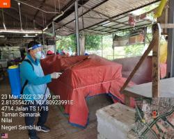  PEMBERSIHAN DAN SEMBURAN NYAHKUMAN (DISINFEKSI) KAWALAN NOVEL CORONAVIRUS COVID -19