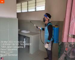 SEMBURAN NYAHKUMAN (DISINFEKSI) KAWALAN NOVEL CORONAVIRUS COVID -19