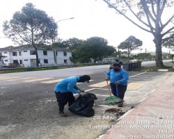 PEMBERSIHAN JALAN DI TEMPAT PELANCONGAN 