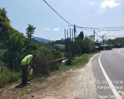 PEMBERSIHAN JALAN-JALAN SELIAAN JKR