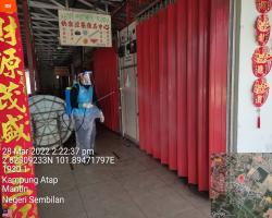  PEMBERSIHAN DAN SEMBURAN NYAHKUMAN (DISINFEKSI) KAWALAN NOVEL CORONAVIRUS COVID -19