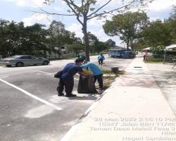 PEMBERSIHAN JALAN DI TEMPAT PELANCONGAN 