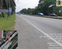 JALAN NILAI - SALAK HADAPAN TAMAN TAMAN SEMARAK