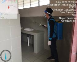 SEMBURAN NYAHKUMAN (DISINFEKSI) KAWALAN NOVEL CORONAVIRUS COVID -19 