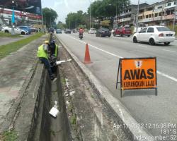 PEMBERSIHAN JALAN-JALAN SELIAAN JKR