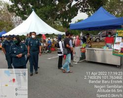 BAZAR RAMADHAN MAHAWANGSA, ENSTEK