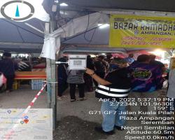 TAPAK PARKIR SEBELAH UTC, AMPANGAN.