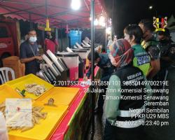PEMANTAUAN PERSIAPAN BAZAR AIDILFITRI DALAM KAWASAN MAJLIS BANDARAYA SEREMBAN