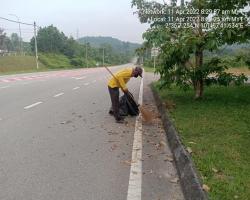 PEMBERSIHAN JALAN-JALAN SELIAAN JKR