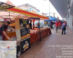 TEMPAT LETAK KERETA MYDIN SENAWANG