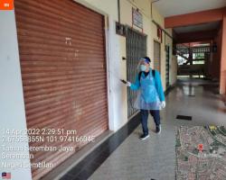 PEMBERSIHAN DAN SEMBURAN NYAHKUMAN (DISINFEKSI) KAWALAN NOVEL CORONAVIRUS COVID -19